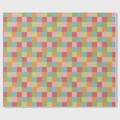 Square Patch Geschenkpapier (Flach)