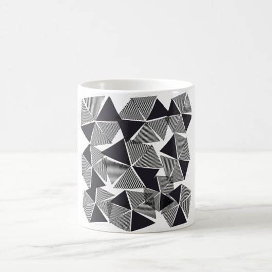 Square Pattern Tasse (Mittel)