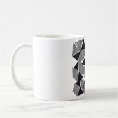 Square Pattern Tasse (Links)