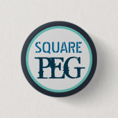 Square Peg Button (Vorderseite)