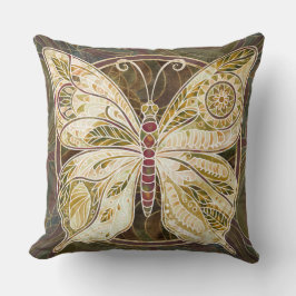 Square Pillow “The Storyteller of Ancient Echoes” Kissen