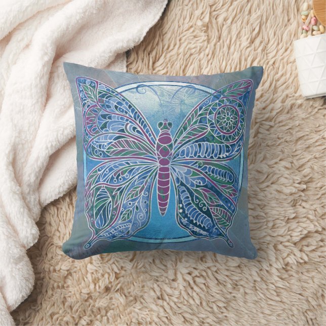 Square Pillow "The Storyteller of Arendelle" Kissen (Decke)