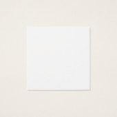 Square Pink Black Glam Earring Display Cards (Rückseite)