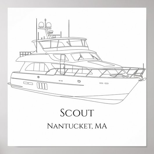 Square Poster (Vorne)