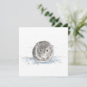 Square Ratte Art Karte (Stehend Vorderseite)