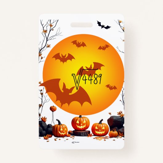 Square Root 4489 Ausweis (Vorderseite)