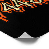 Square Root 4489 Equals 67 Geek Joke Poster (Ecke)