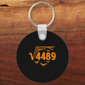 Square Root 4489 Funny Halloween Meme 67 Math Teac Schlüsselanhänger (Vorderseite)