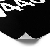 Square Root 4489 Funny Math Teacher Six Seven 67 M Poster (Ecke)