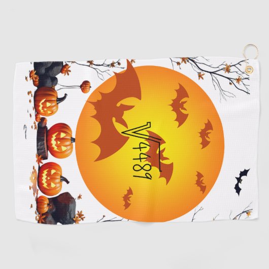 Square Root 4489 Golfhandtuch (Horizontal)