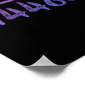 Square Root 4489 Math Teacher Six Seven 6 7  Poster (Ecke)