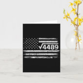 Square Root 4489 Slang Math Teacher Six Seven 6 7  Karte (Gelbe Blume)