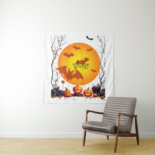 Square Root 4489 Wandteppich (Beispiel)