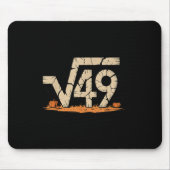 Square Root 67 Meme 6 7 Gen Alpha Halloween Six Se Mousepad (Vorne)