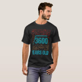 Square Root of 3600 Math and Physics 60. 60 Jahre T-Shirt (Vorne ganz)