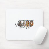 Square Root Of 4489 Funny Halloween 67 Meme Math T Mousepad (Mit Mouse)