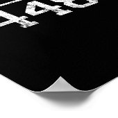 Square Root Of 4489 Slang Math Teacher Six Seven 6 Poster (Ecke)