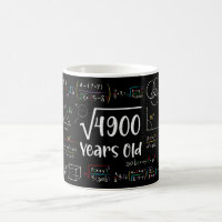 Square Root of 4900 70th Birthday 70 Year Old Gift