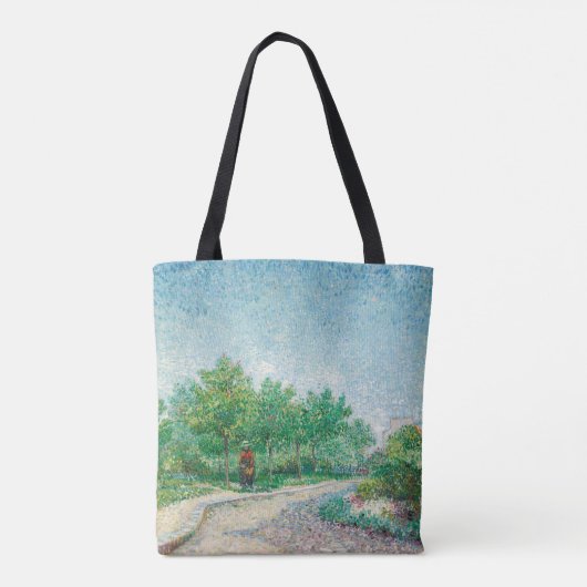 Square Saint-Pierre, Paris by Van Gogh Tasche (Rückseite)