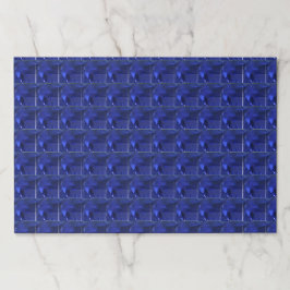 Square Sapphire Gemstone Blue