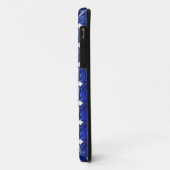 Square Sapphire Gemstone Blue Case-Mate iPhone Hülle (Hinten/Links)