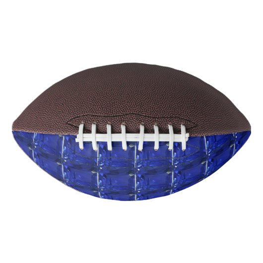 Square Sapphire Gemstone Blue Football (Vorderseite)