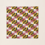 Square Scarf mit der Flagge von Maryland Staat, US Schal<br><div class="desc">Fügen Sie Ihrem Kleiderschrank eine stilvolle Touch Maryland Stolz hinzu, mit unserem exklusiven quadratischen Schal mit der Fahne von Maryland. Dieser quadratische Schal ist mehr als nur ein modisches Accessoire, sondern eine Feier des reichen Erbes und der lebendigen kulturellen Identität Marylands. Das unverwechselbare Design zeigt die ikonische Maryland-Staatsflagge und macht...</div>