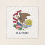 Square Scarf mit Flagge des Illinois-Staat, USA Schal<br><div class="desc">Fügen Sie Ihrem Kleiderschrank eine Touch Illinois Stolz hinzu, mit unserem exklusiven quadratischen Schal mit der Flagge von Illinois! Dieser quadratische Schal, der mit viel Liebe zum Detail gestaltet wurde, ist mehr als nur ein stilvolles Accessoire; er ist eine Feier von Illinois Erbe und Kulturstolz. Das elegante Design zeigt stolz...</div>