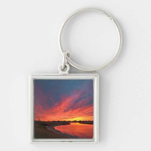 Square Schlüsselanhänger (Vorne)