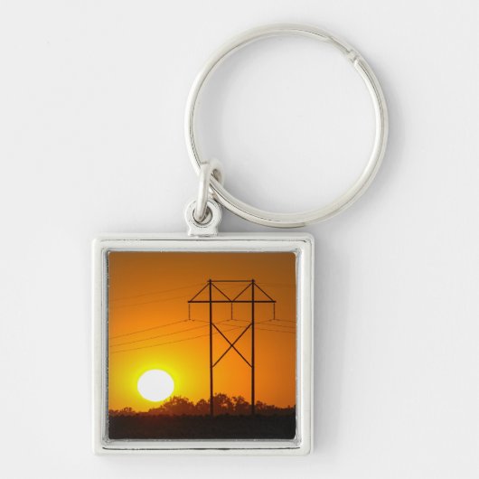 Square Schlüsselanhänger (Vorne)