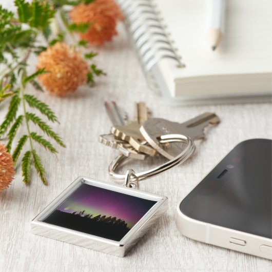 Square Schlüsselanhänger (Seite)