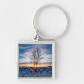 Square Schlüsselanhänger (Vorne)