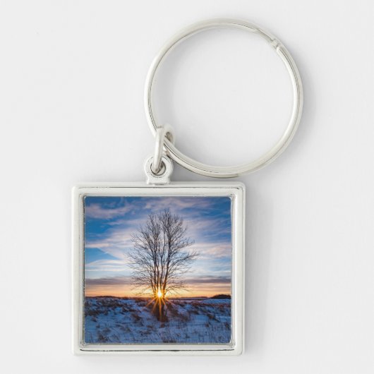 Square Schlüsselanhänger (Vorne)