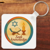 Square Schlüsselanhänger - Dauerhafte und beidseit (Rückseite)