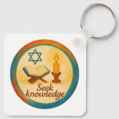 Square Schlüsselanhänger - Dauerhafte und beidseit (Rückseite)