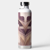 Square shapes AI art  Trinkflasche (Rechts)