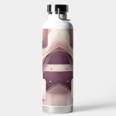 Square shapes AI art  Trinkflasche (links)