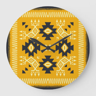 Square shawl, paisley floral batik. große wanduhr