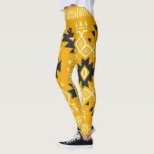 Square shawl, paisley floral batik. leggings (Links)