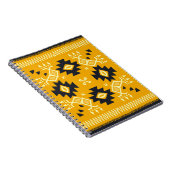 Square shawl, paisley floral batik. notizblock (Rechte Seite)