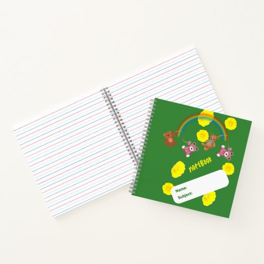 Square Spiral Notebook Notizblock (Innenseite)