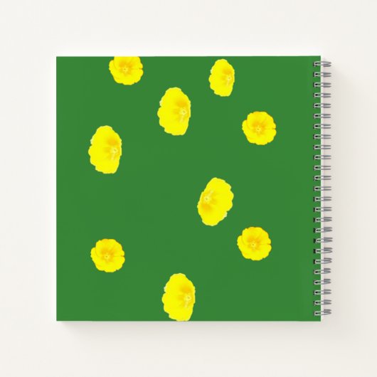 Square Spiral Notebook Notizblock (Rückseite)