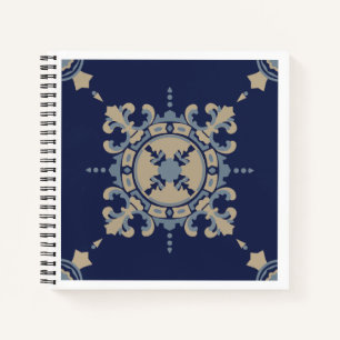 Square Spiral Notebook Notizblock