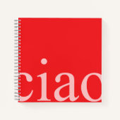 Square Spiral Notebook Notizblock (Vorderseite)