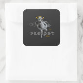 Square Sticker (Tasche)