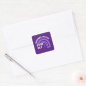 Square Sticker Alzheimer's Association (Umschlag)