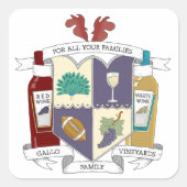 Square Sticker - Groß (Vorderseite)