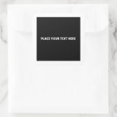 Square Sticker Large Template (Tasche)