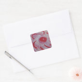 Square Stickers Rosa (Umschlag)