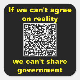 Square Stickers, sheet of six 3 inch stickeSticker Quadratischer Aufkleber